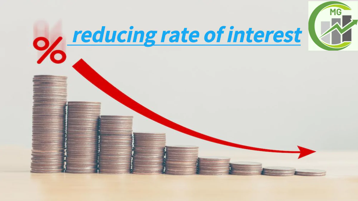 What is reducing rate of interest
